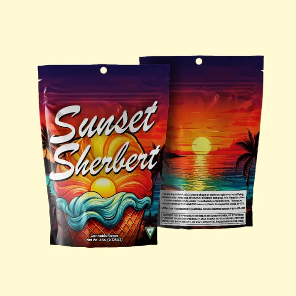 8 Oz Mylar Bags