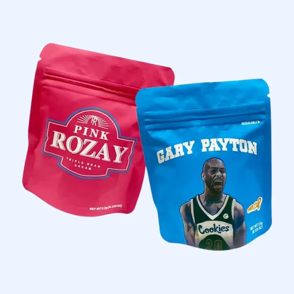 8 Oz Mylar Bags
