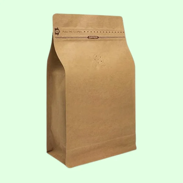 Pleated Flat Bottom Mylar Bags