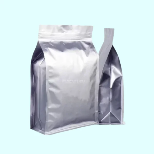 Pleated Flat Bottom Mylar Bags