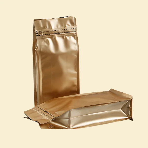 Pleated Flat Bottom Mylar Bags