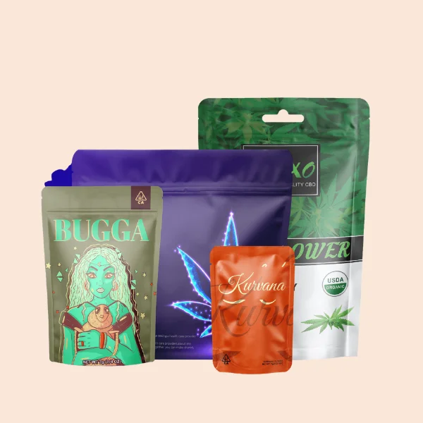 Custom Dispensary Mylar Bags