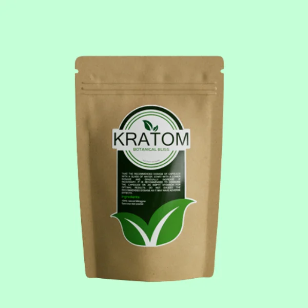Custom Kratom Capsule Bags